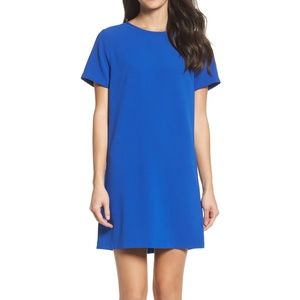 Devery Crepe Shift Dress